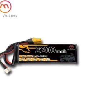 Red Volcano 2200mAh 11.1V 3S 35C Lipo Battery