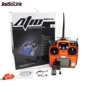 Radiolink AT10 II 2.4G 12CH Transmitter With R12DS Receiver